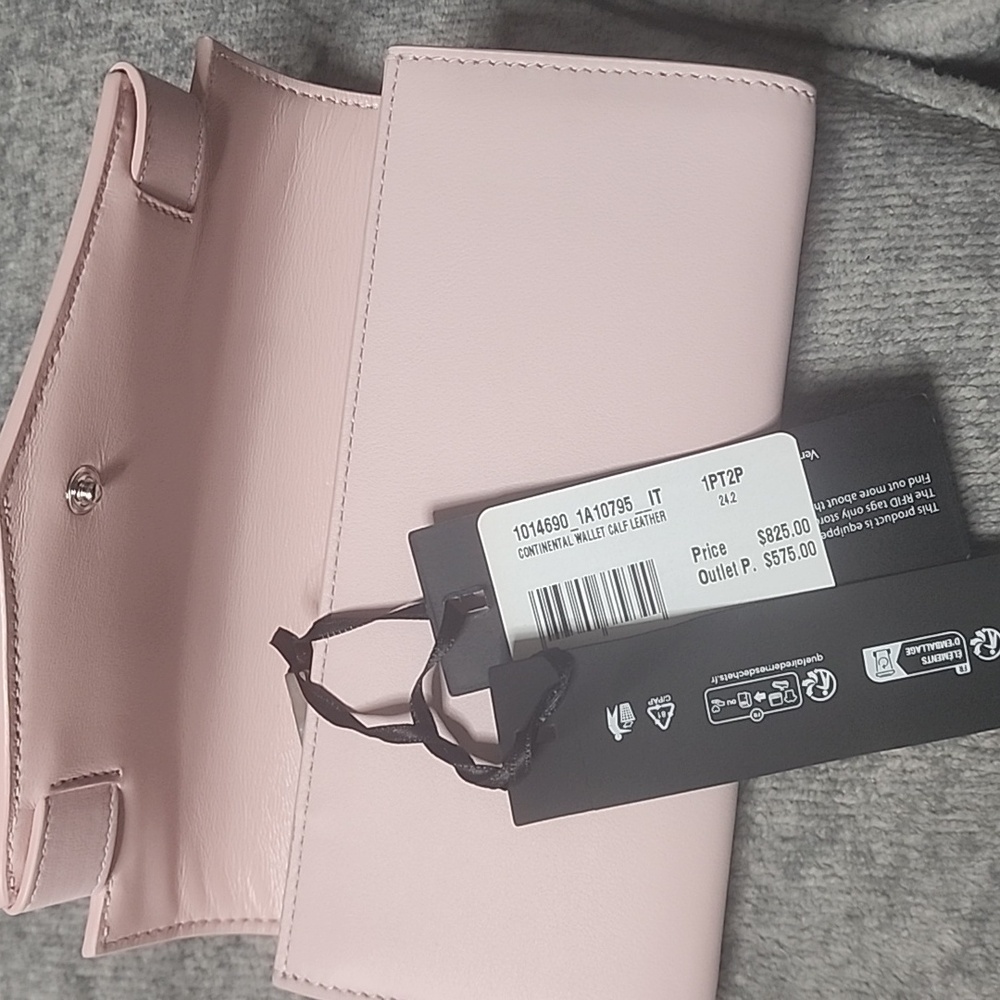 Versace Dusty Pink Medusa '95 Leather Wallet - Picture 5 of 6